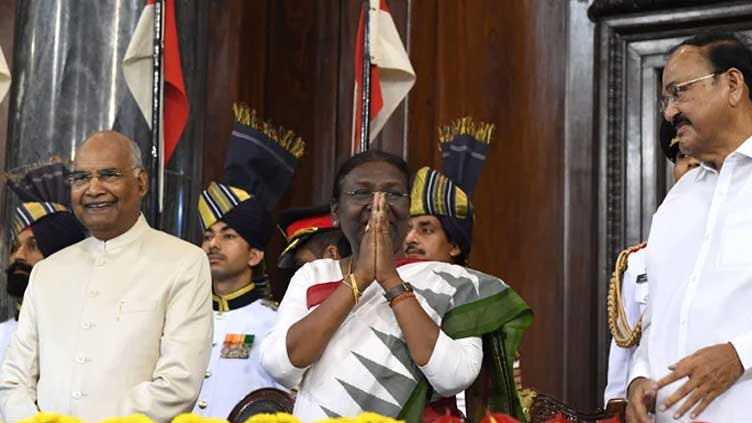Droupadi Murmu sworn in as India’s first tribal president