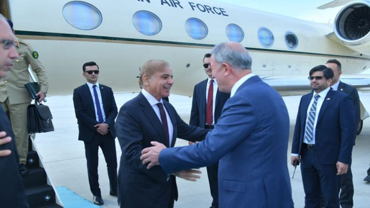 PM Shehbaz Sharif in Turkey on a three-day official visit