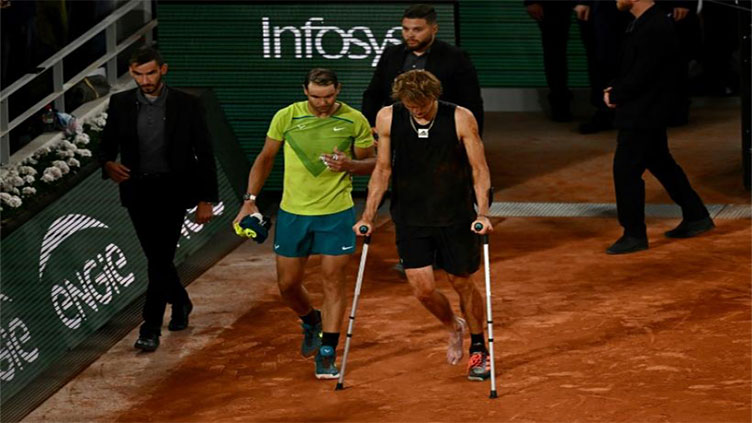 Nadal, Ruud into French Open final on day of injury and protest drama