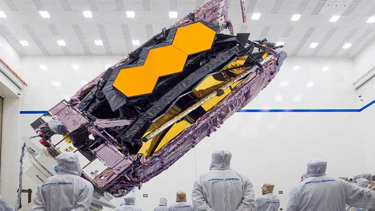 Tiny meteoroid bops $10 billion Webb space telescope