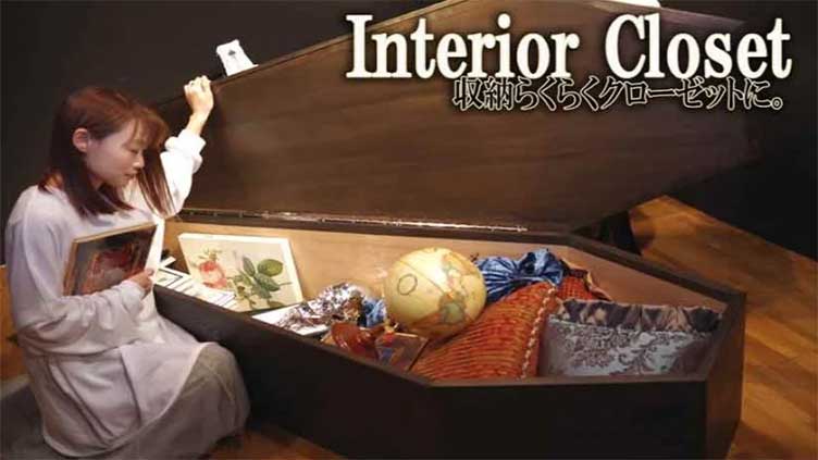 Japanese company makes custom coffins for vampire fans