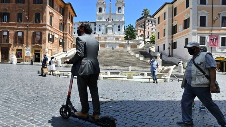 Rome slams brakes on electric scooters