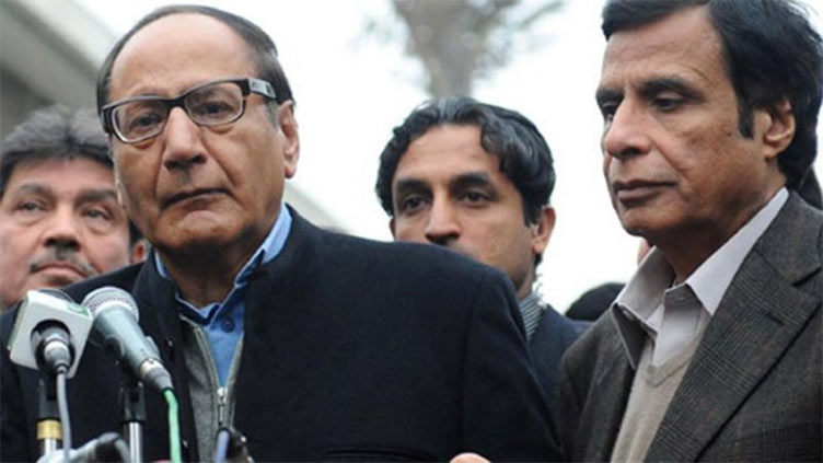 Pervaiz Elahi our candidate for Punjab Chief Ministership, clarifies Ch Shujaat 