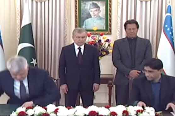 پاکستان اور ازبکستان میں 8 مفاہمت کی یادداشتوں پر دستخط