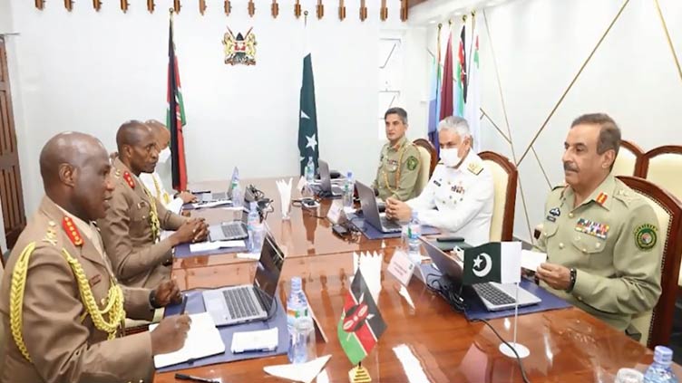 CJCSC holds defence cooperation talks with Kenya Defence Forces dignitaries