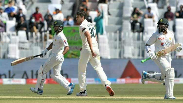 Pakistan lose Shafique after solid start in first Test