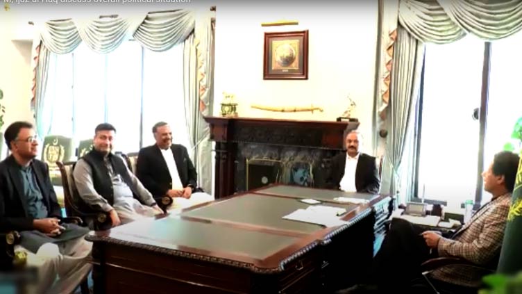 Ijaz-ul-Haq calls on PM Imran, discusses country's political situation 