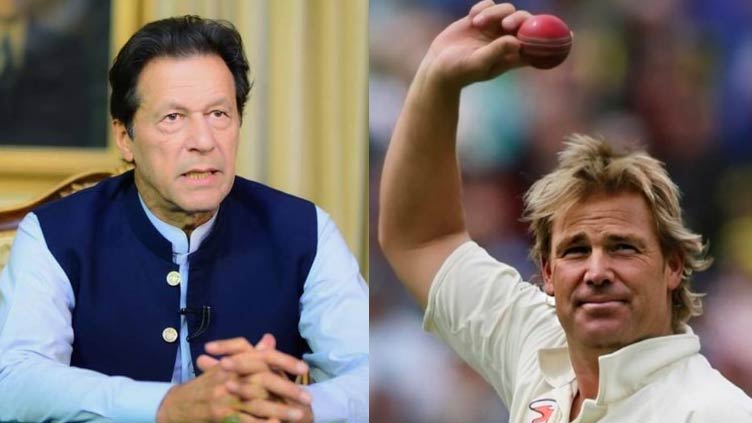 PM Imran grieved over Shane Warne's death