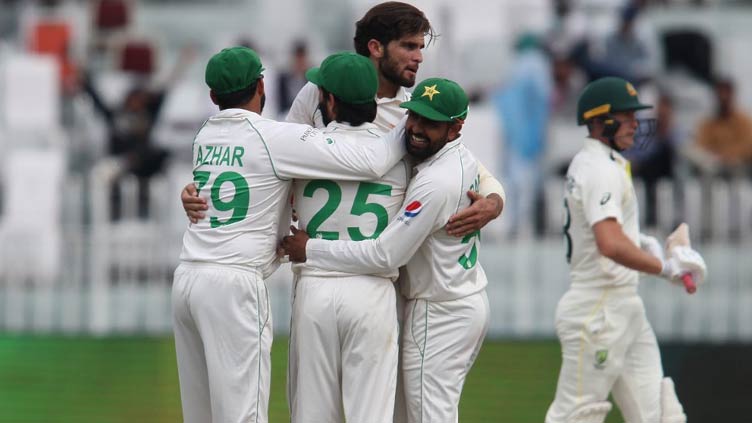 Nauman shines as first Pakistan-Australia Test heads for a draw