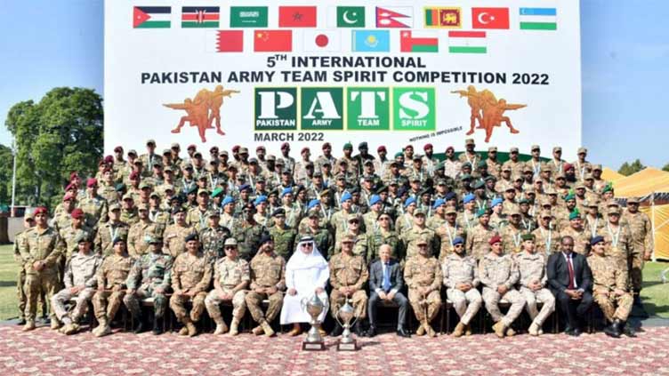 International Army Team Spirit Competition-2022 concludes in Pabbi