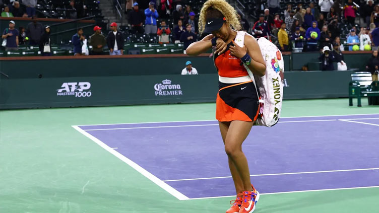 Naomi Osaka's Indian Wells ends in tears