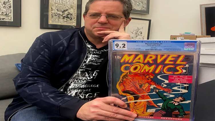 Super-valued: Special copy of Marvel Comics #1 fetches $2.4M