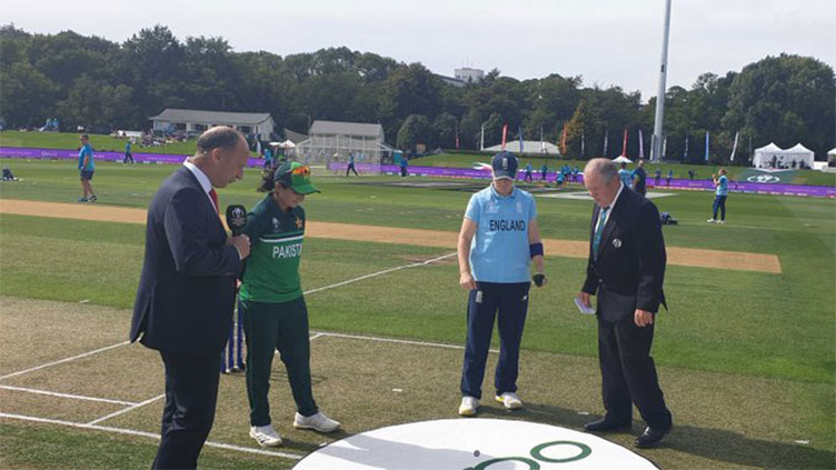 Women's Cricket World Cup: England win toss, send Pakistan in to bat