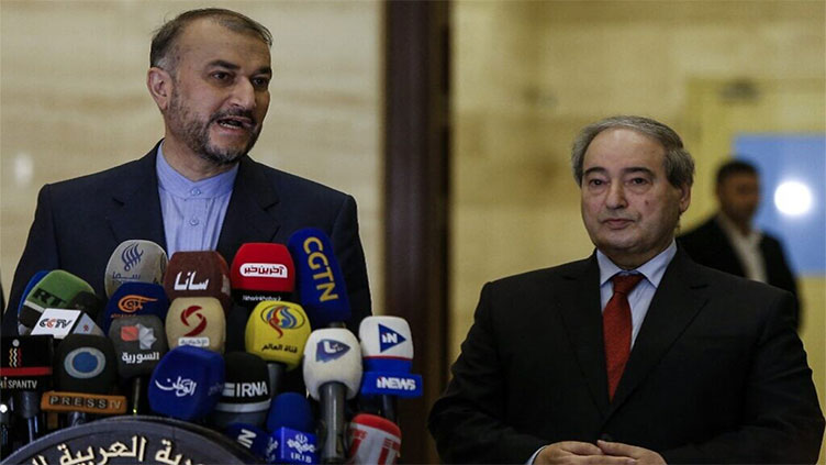 Iran top diplomat hails Arab-Syrian normalisation efforts