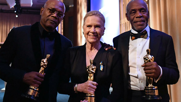 Box office titan Samuel L Jackson receives honorary Oscar