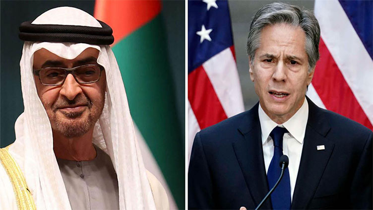 Blinken in Morocco for security talks, meets with UAE leader