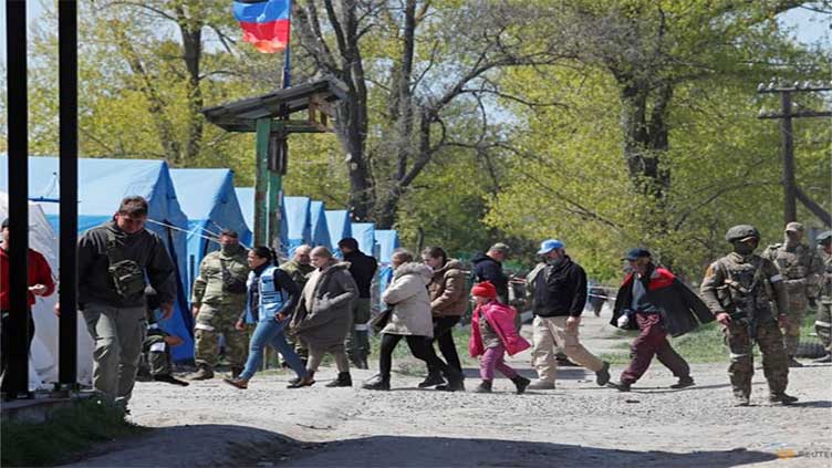 Evacuation of civilians from Ukraine's besieged Mariupol stalls
