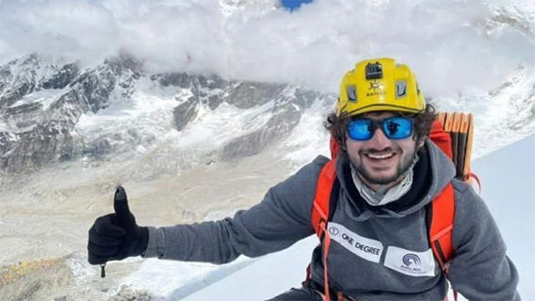 Shehroz becomes youngest mountaineer to summit world's three highest peaks