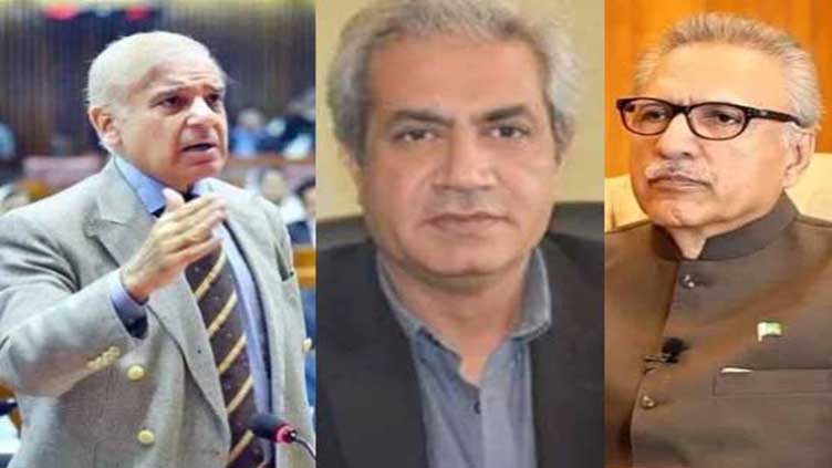 President Alvi rejects PM Shehbaz's advice to sack Punjab Governor