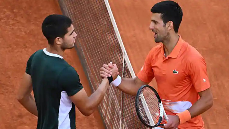 Djokovic turns spotlight on Alcaraz ahead of Roland Garros