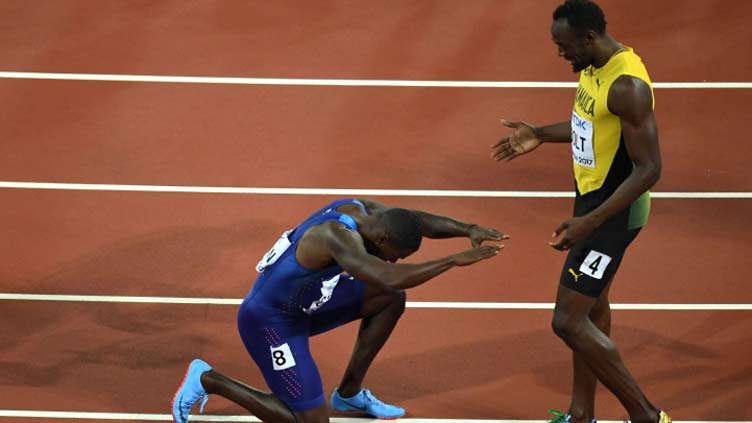 Gatlin excited by new talent emerging from Bolt shadow