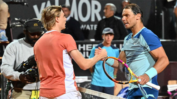 Ailing Nadal falls in Italian Open third round to Shapovalov