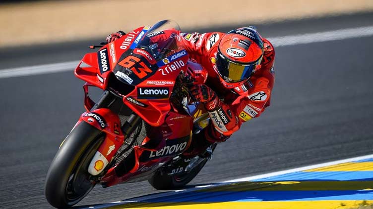 Bagnaia on pole as Ducati dominate French Grand Prix qualifying