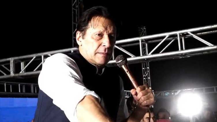 Conspiracy being hatched behind closed doors to take my life, Imran Khan addresses Sialkot rally