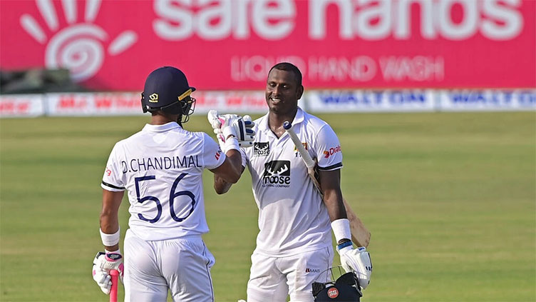 Ton-up Mathews steers Sri Lanka to 258-4 in Bangladesh Test