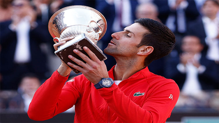 Djokovic wins Italian Open to claim first title in over six months