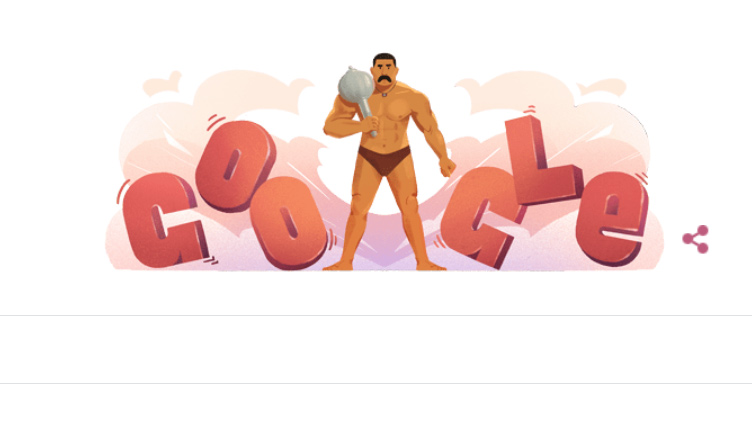 Google commemorates Gama Pehalwan with a Doodle on his birth anniversary