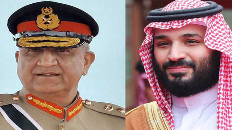 COAS Bajwa speaks to Saudi Crown Prince