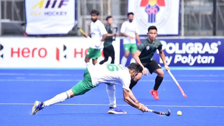 Dominant Pakistan thrash Indonesia 13-0 in Asia Hockey Cup