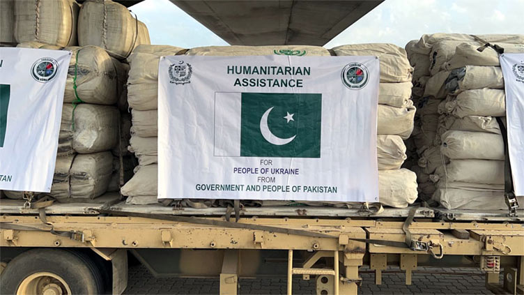 Pakistan dispatches second humanitarian assistance consignment to Ukraine
