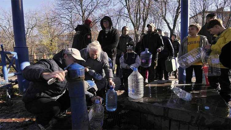 Ukraine hit by water, power cuts after Russian missile strikes