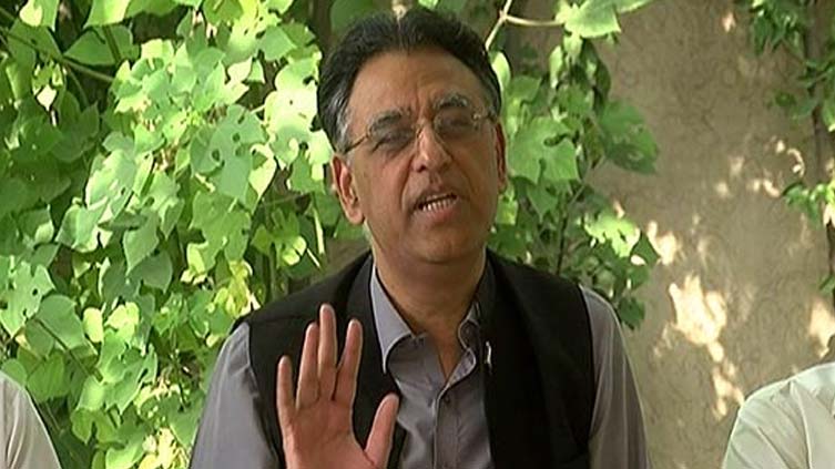 Asad Umar says elections 'only way to save country from crises'