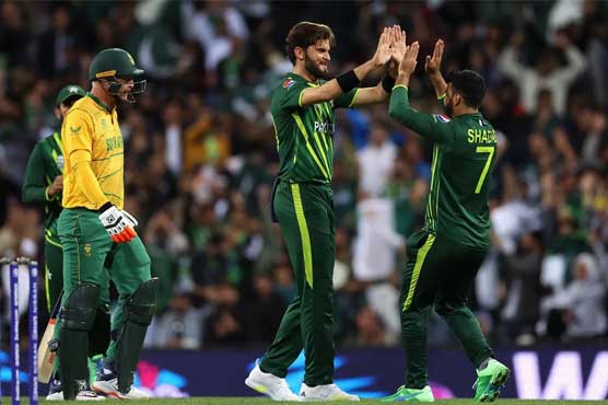 ٹی 20 ورلڈ کپ: پاکستان نے جنوبی افریقا کو 33 رنز سے شکست دے دی