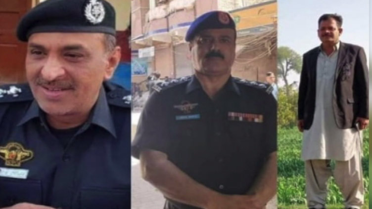 Five policemen including DSP martyred near Sindh's Mirpur Mathelo