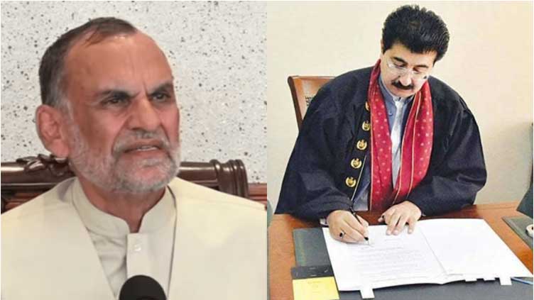  Sanjrani constitutes committee over alleged Swati's objectionable video