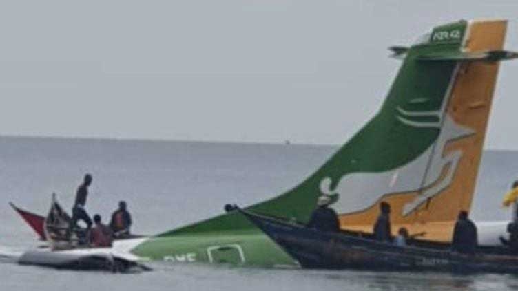  Passenger plane crash-lands into Lake Victoria in Tanzania