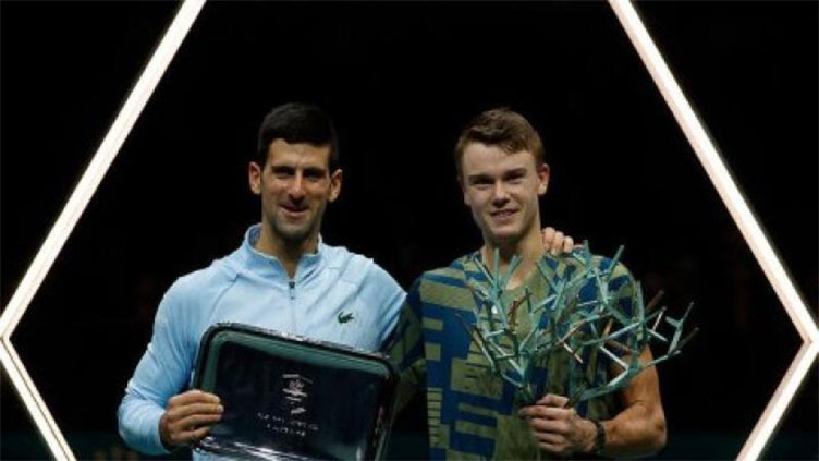 Rune outlasts Djokovic in Paris to claim first Masters title