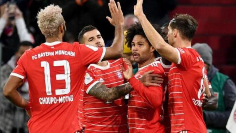 Gnabry hat-trick helps Bayern crush Werder 6-1 to go four points clear