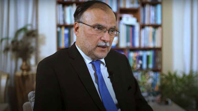 Ahsan Iqbal slams PTI for disrupting people's lives through protests