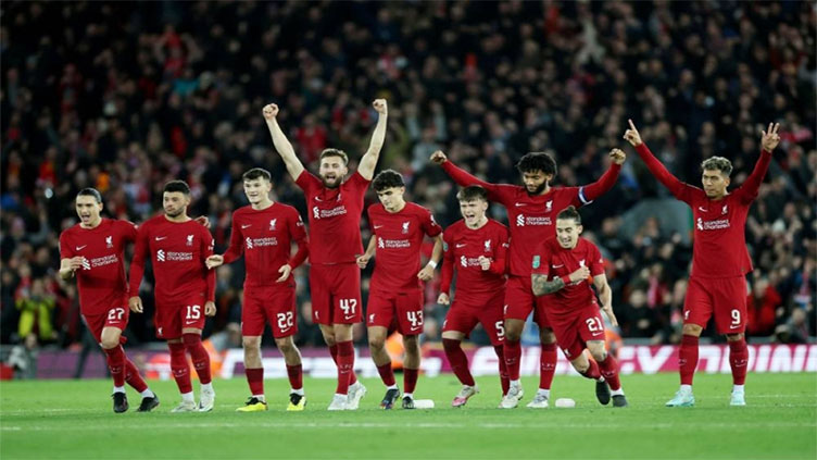 Liverpool survive shootout in League Cup, Man City see off Chelsea