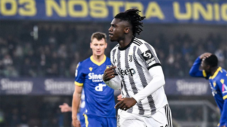 Kean strike gives unconvincing Juventus win at Verona