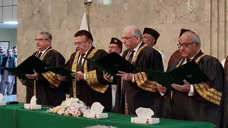 Three newly-elevated SC judges take oath 