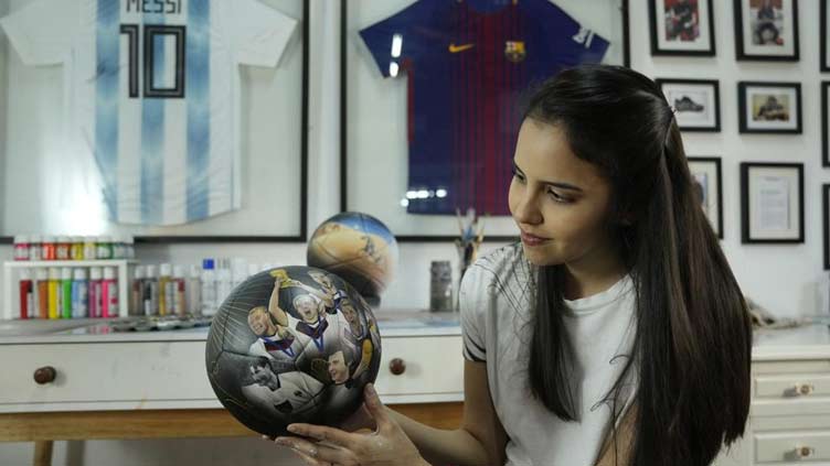 Soccer-inspired art show heads to World Cup in Qatar
