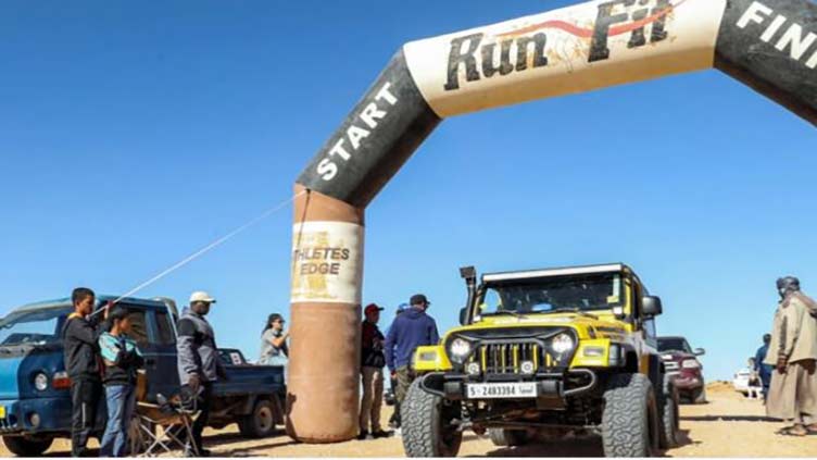 Desert rally a rare tranquil escape in chaotic Libya