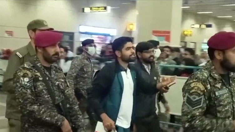 Pakistan team returns home after playing T20 World Cup
