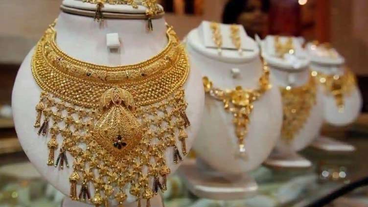 Gold price up by Rs1,850 per tola